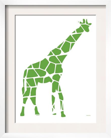 Green Reticulated-Avalisa-Framed Art Print