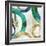 Green Rings I-Tom Reeves-Framed Art Print