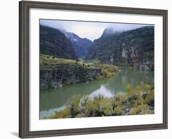 Green River at Gates of Lodore, Dinosaur National Monument, Colorado, USA-Scott T. Smith-Framed Photographic Print