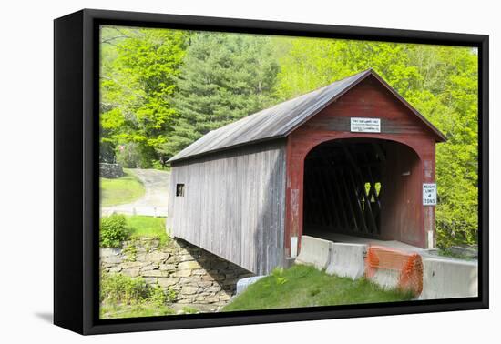 Green River Bridge, Green River, Guilford, Vermont-Susan Pease-Framed Premier Image Canvas