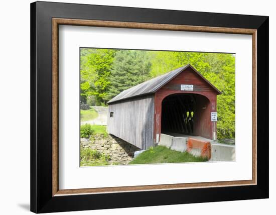 Green River Bridge, Green River, Guilford, Vermont-Susan Pease-Framed Photographic Print