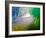 Green Room-Beautiful green pitching wave, Hawaii-Mark A Johnson-Framed Photographic Print