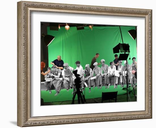 Green Screen-Barry Kite-Framed Art Print