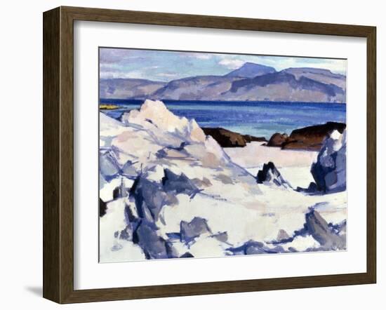 Green Sea, Iona, 1920s-Samuel John Peploe-Framed Premium Giclee Print