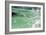 Green Sea with Waves and Foam-meunierd-Framed Photographic Print