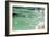 Green Sea with Waves and Foam-meunierd-Framed Photographic Print