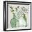 Green Serenity Accents-Elizabeth Medley-Framed Art Print