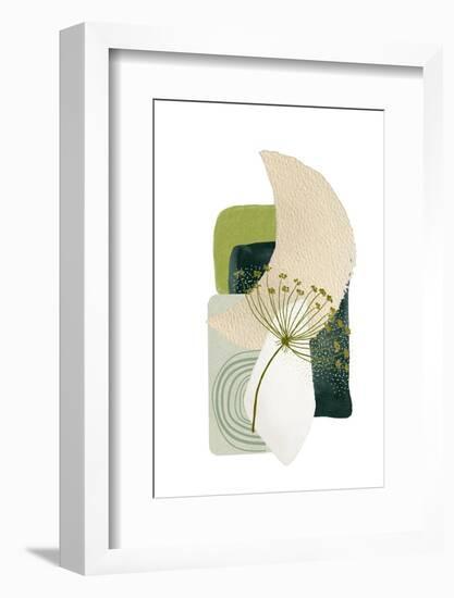 Green Shapes 2-Sally Ann Moss-Framed Photographic Print