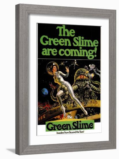 Green Slime, 1969-null-Framed Art Print