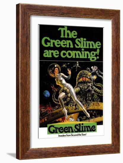 Green Slime, 1969-null-Framed Art Print