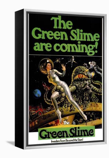 Green Slime, 1969-null-Framed Stretched Canvas