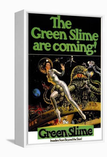 Green Slime, 1969-null-Framed Stretched Canvas