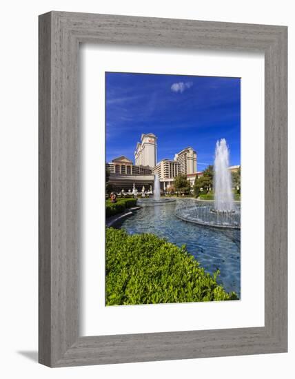 Green Space at Caesars, Garden and Fountains at Caesars Palace Hotel, Las Vegas, Nevada, Usa-Eleanor Scriven-Framed Photographic Print