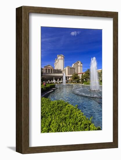 Green Space at Caesars, Garden and Fountains at Caesars Palace Hotel, Las Vegas, Nevada, Usa-Eleanor Scriven-Framed Photographic Print