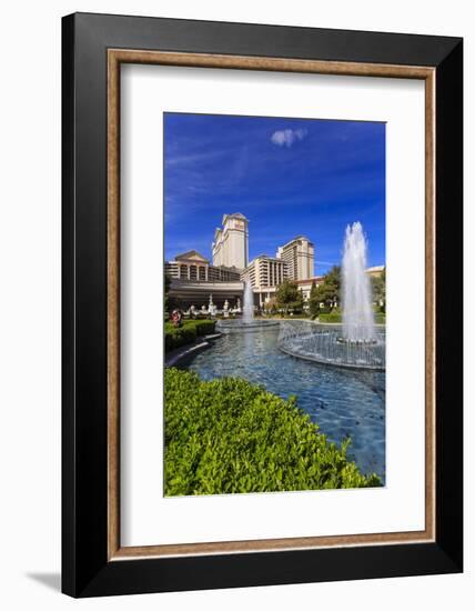 Green Space at Caesars, Garden and Fountains at Caesars Palace Hotel, Las Vegas, Nevada, Usa-Eleanor Scriven-Framed Photographic Print