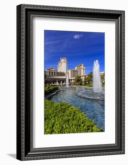 Green Space at Caesars, Garden and Fountains at Caesars Palace Hotel, Las Vegas, Nevada, Usa-Eleanor Scriven-Framed Photographic Print