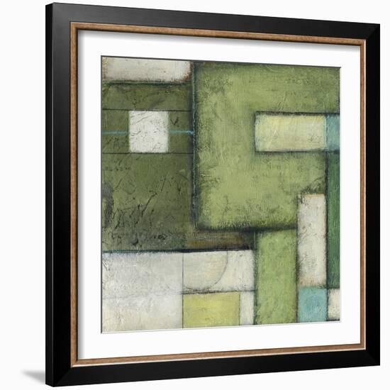 Green Space I-Beverly Crawford-Framed Art Print