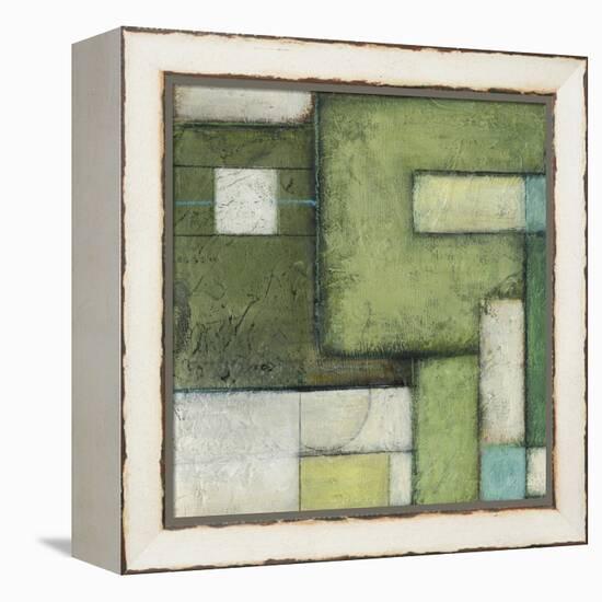 Green Space I-Beverly Crawford-Framed Stretched Canvas