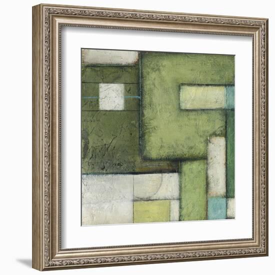 Green Space I-Beverly Crawford-Framed Art Print