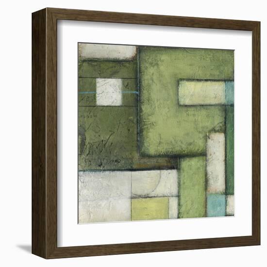 Green Space I-Beverly Crawford-Framed Art Print