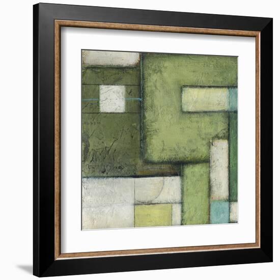 Green Space I-Beverly Crawford-Framed Art Print