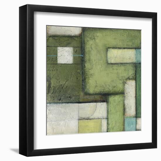 Green Space I-Beverly Crawford-Framed Art Print