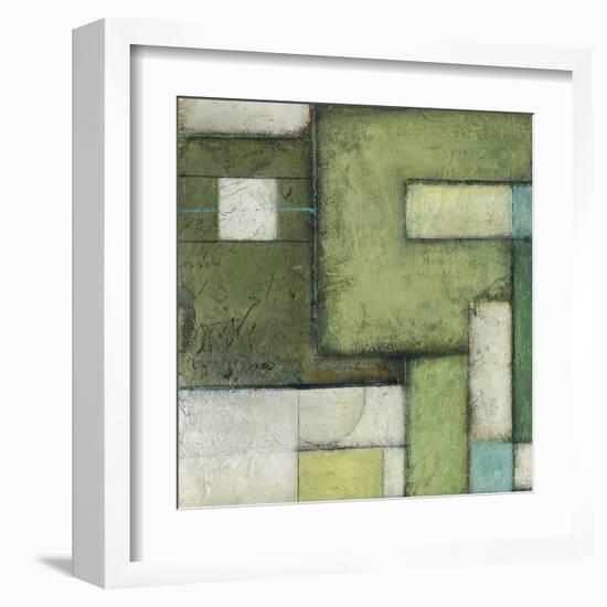 Green Space I-Beverly Crawford-Framed Art Print