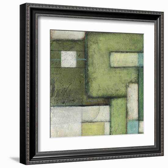 Green Space I-Beverly Crawford-Framed Art Print