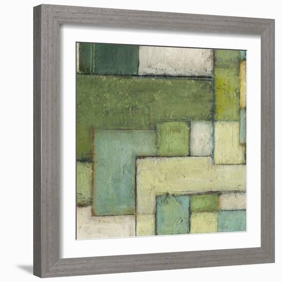 Green Space III-Beverly Crawford-Framed Art Print