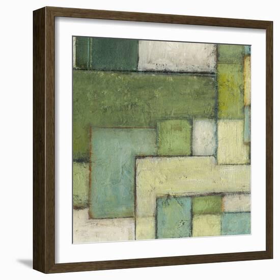 Green Space III-Beverly Crawford-Framed Art Print