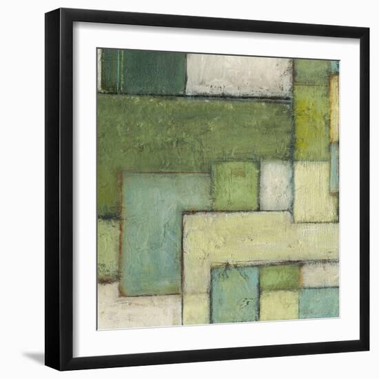 Green Space III-Beverly Crawford-Framed Art Print