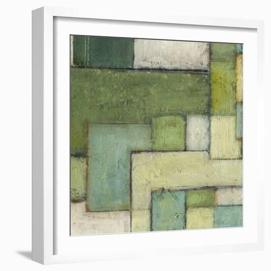 Green Space III-Beverly Crawford-Framed Art Print