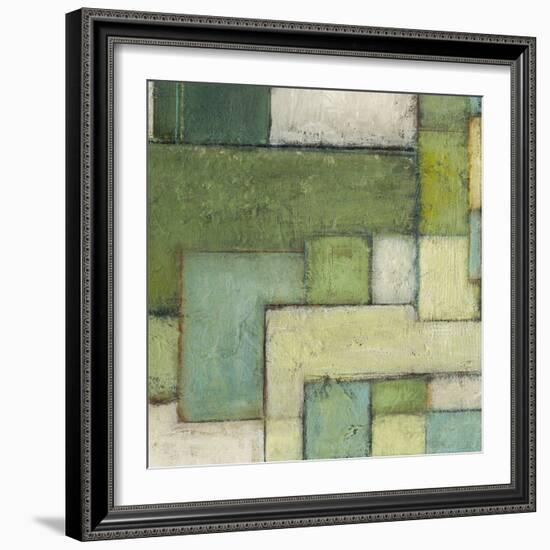 Green Space III-Beverly Crawford-Framed Art Print