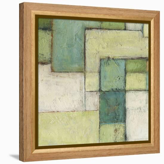 Green Space IV-Beverly Crawford-Framed Stretched Canvas