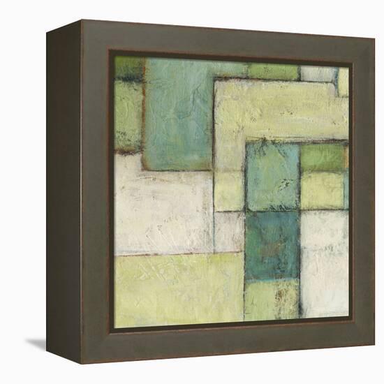 Green Space IV-Beverly Crawford-Framed Stretched Canvas