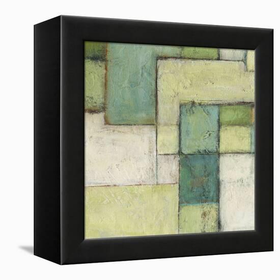 Green Space IV-Beverly Crawford-Framed Stretched Canvas