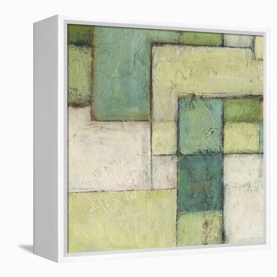 Green Space IV-Beverly Crawford-Framed Stretched Canvas