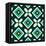 Green Spanish tile, 2018-Andrew Watson-Framed Premier Image Canvas