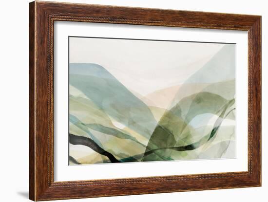 Green Spectre II-null-Framed Art Print