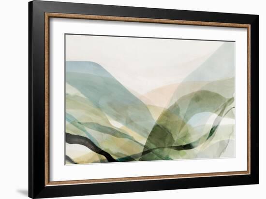 Green Spectre II-null-Framed Art Print