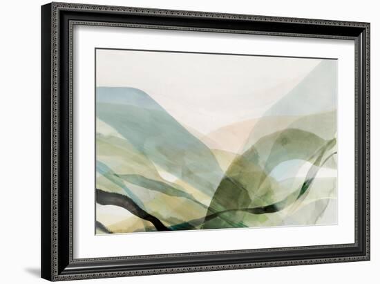 Green Spectre II-null-Framed Art Print