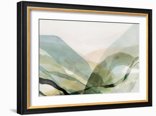 Green Spectre II-null-Framed Art Print