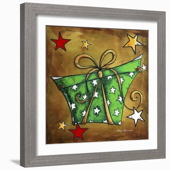 Green Stars Present-Megan Aroon Duncanson-Framed Giclee Print