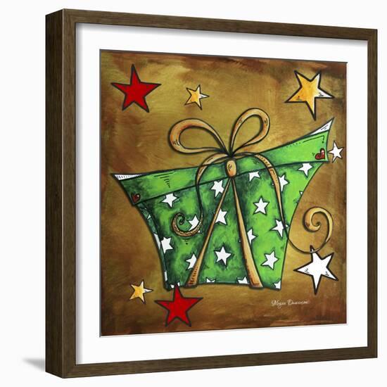 Green Stars Present-Megan Aroon Duncanson-Framed Giclee Print