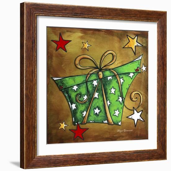 Green Stars Present-Megan Aroon Duncanson-Framed Giclee Print