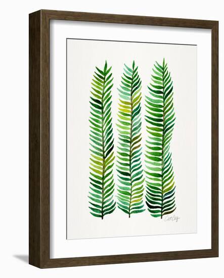 Green Stems-Cat Coquillette-Framed Giclee Print