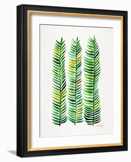 Green Stems-Cat Coquillette-Framed Giclee Print