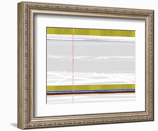 Green Strip-NaxArt-Framed Art Print