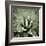 Green Succulent III-Mia Jensen-Framed Giclee Print