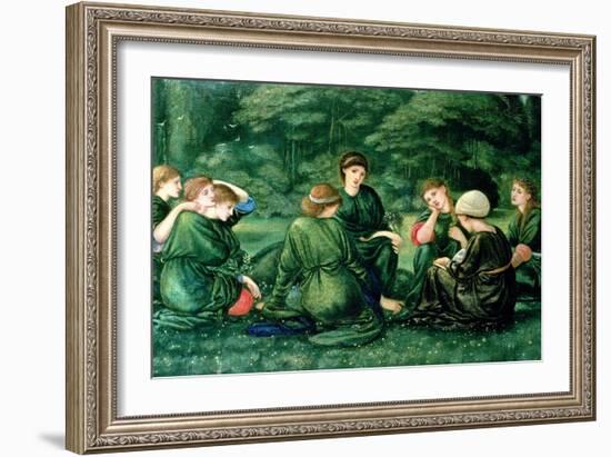 Green Summer, 1868-Edward Burne-Jones-Framed Giclee Print